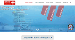 Desktop Screenshot of americanlifeguard.com