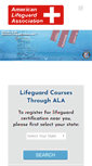Mobile Screenshot of americanlifeguard.com